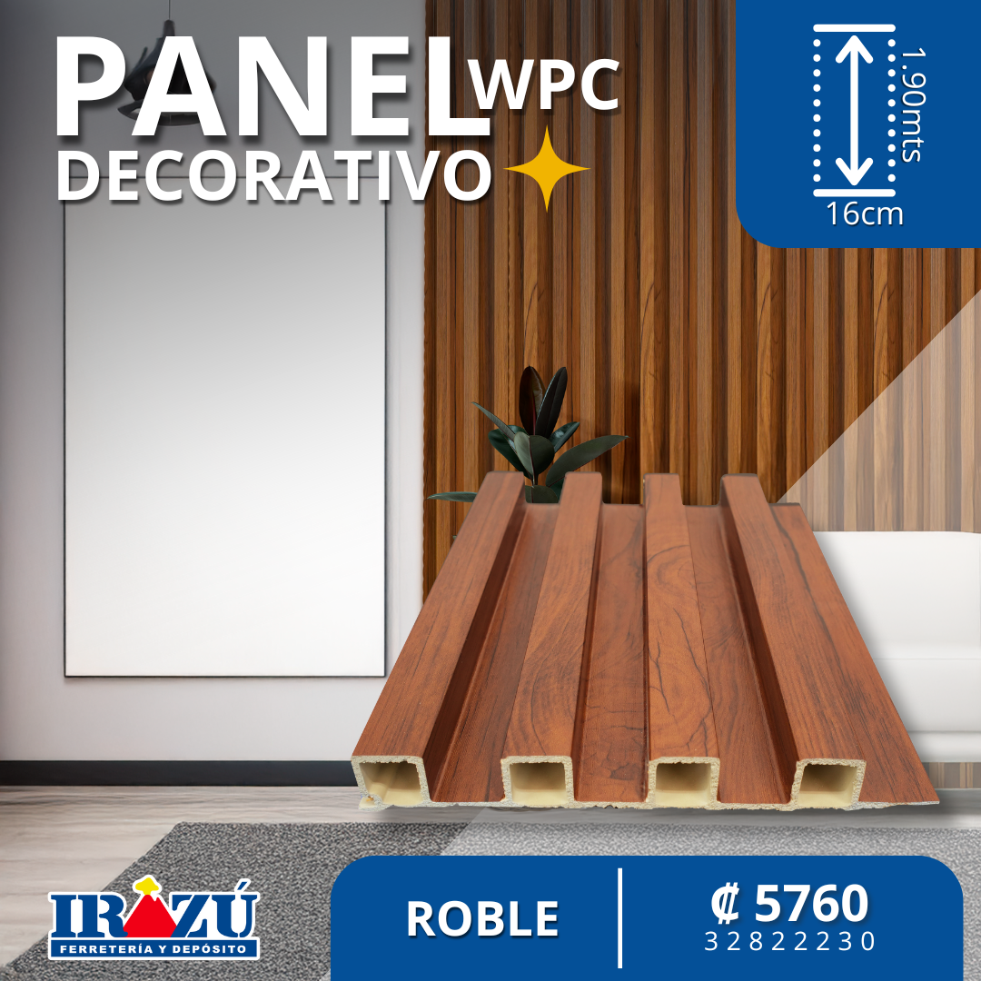 Láminas de wpc - Ferreterías y depósito Irazú